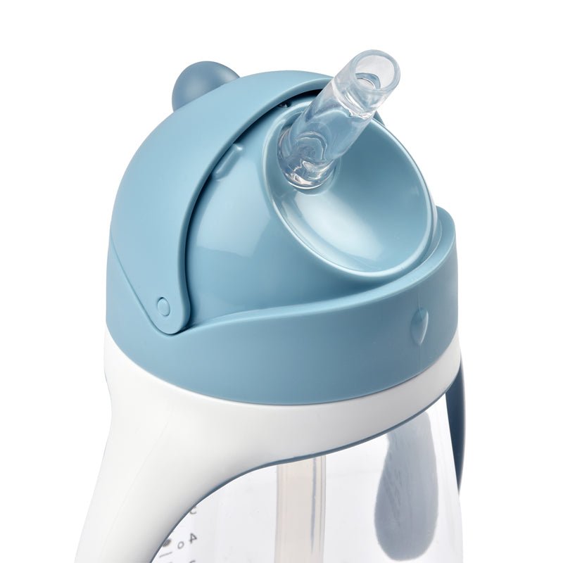 Béaba Tritan Straw Cup - Blue - 300ml - Baby&More