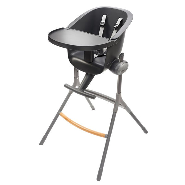 Béaba Up & Down Evolutive Highchair Dark Grey - Baby&More