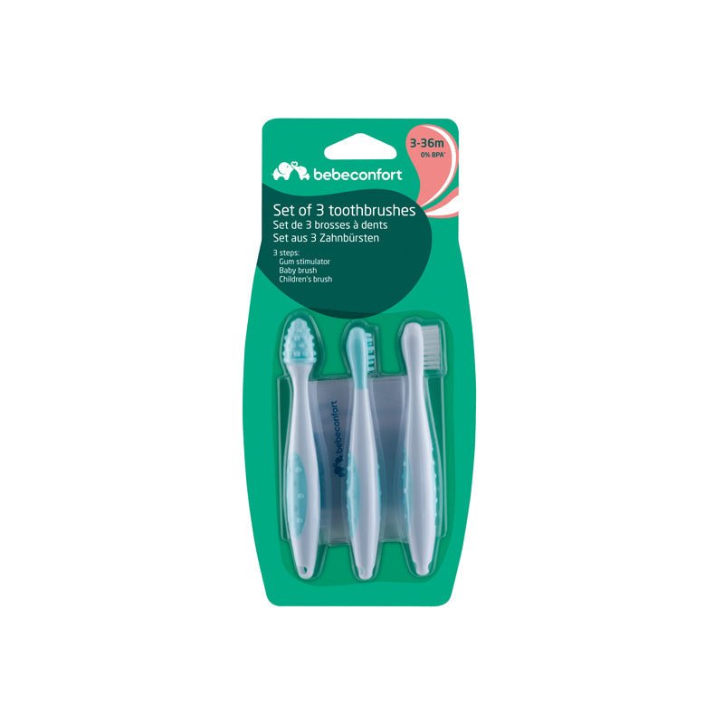 Bébéconfort Toothbrushes - 3 Pack - Baby&More