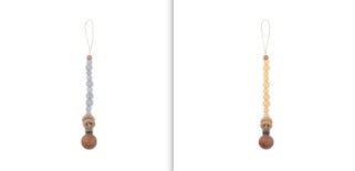 Beech & Silicone Dummy / Pacifier Clip - Baby&More