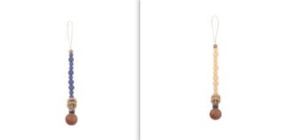 Beech & Silicone Dummy / Pacifier Clip - Baby&More