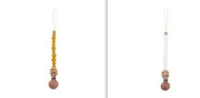 Beech & Silicone Dummy / Pacifier Clip - Baby&More