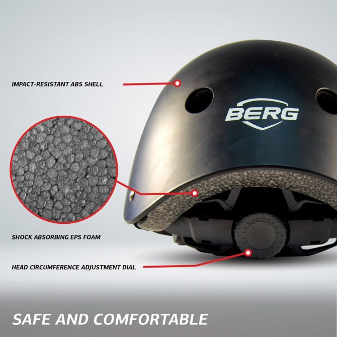 Berg Child's Helmet - Black - Baby&More