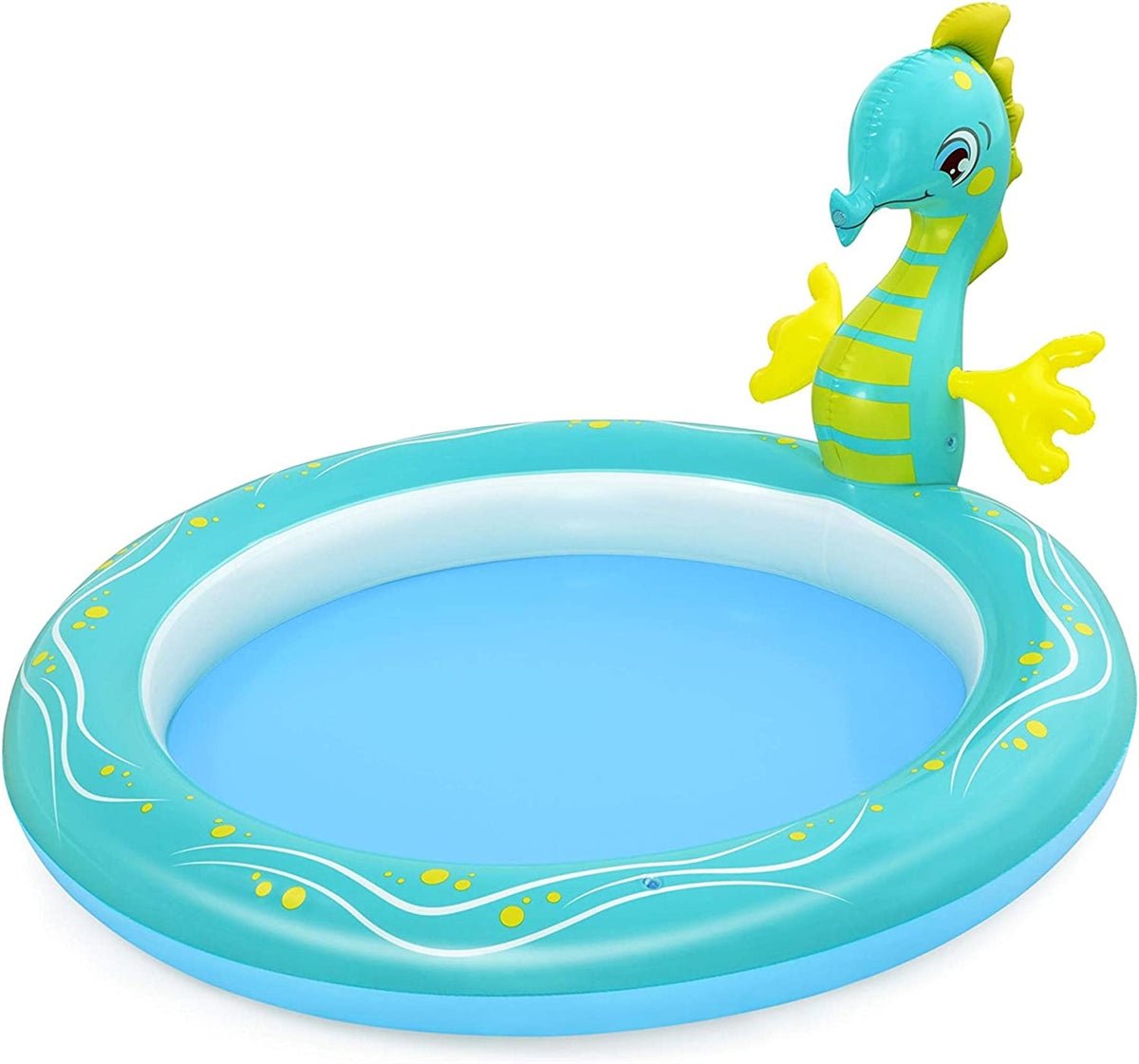 Bestway Seahorse Sprinkler Paddling Pool - Baby&More