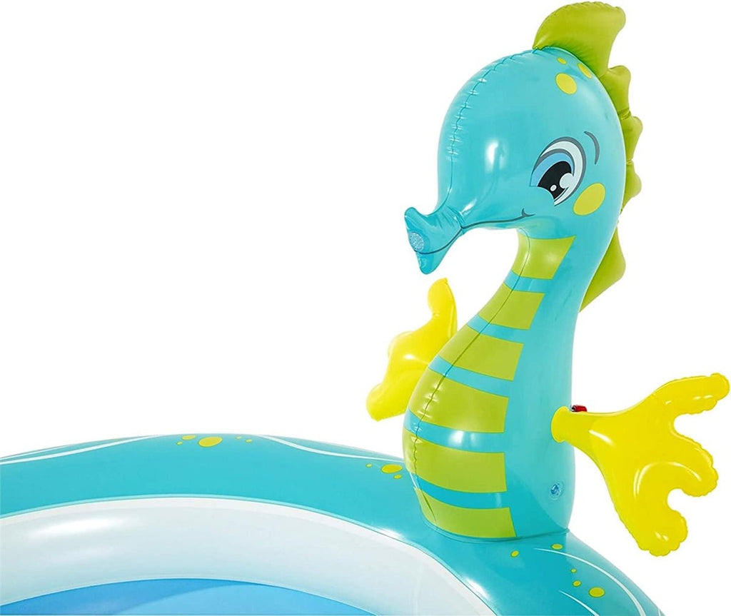 Bestway Seahorse Sprinkler Paddling Pool - Baby&More
