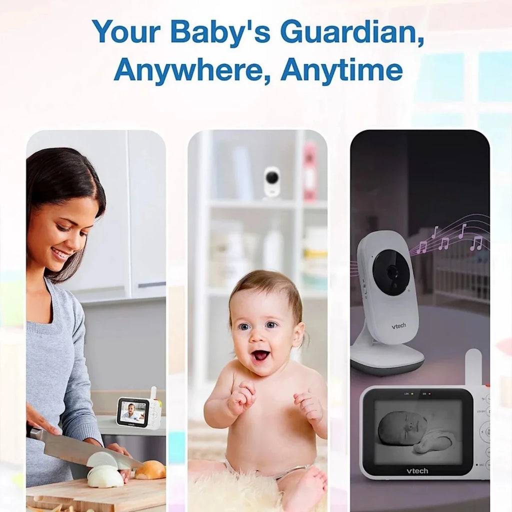 VTech VM4252 3.5" Video Baby Monitor