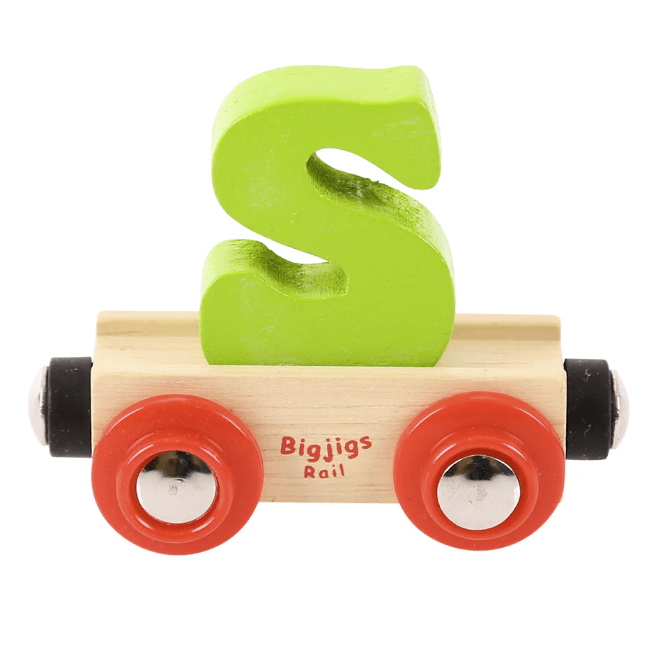 Big Jigs Wooden Rail Name Letters - Baby&More