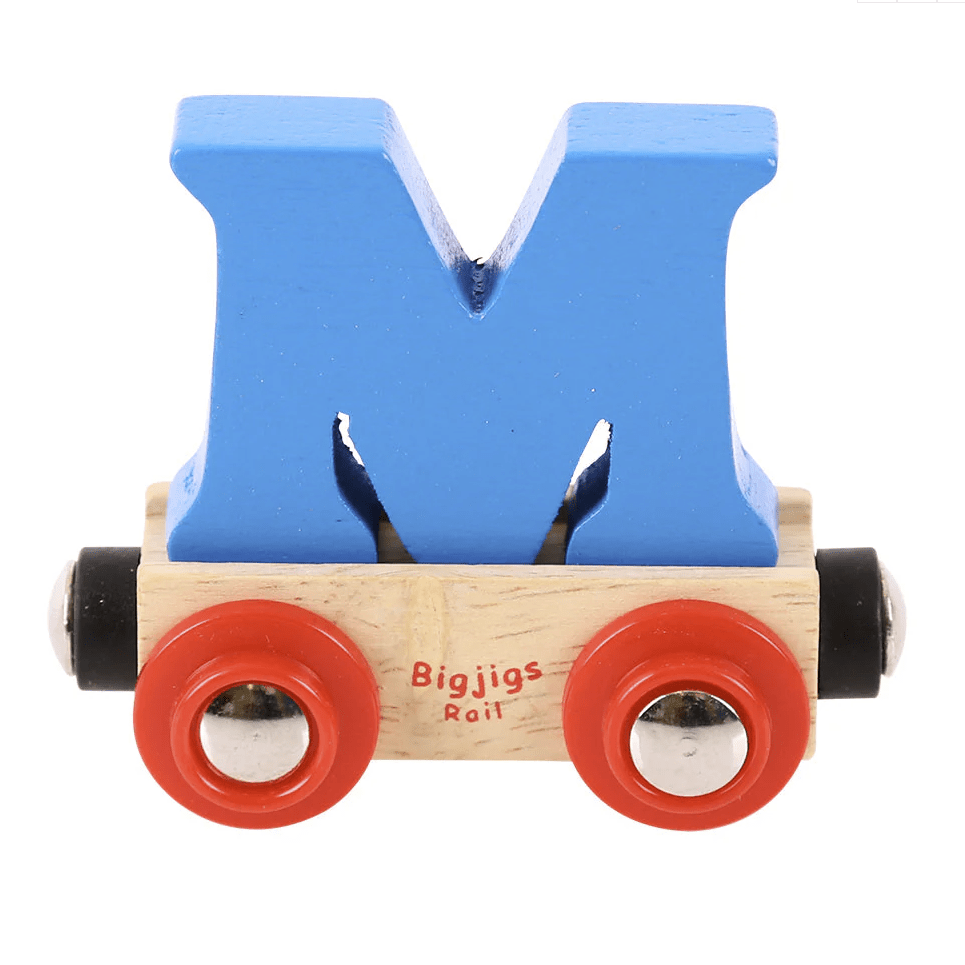 Big Jigs Wooden Rail Name Letters - Baby&More