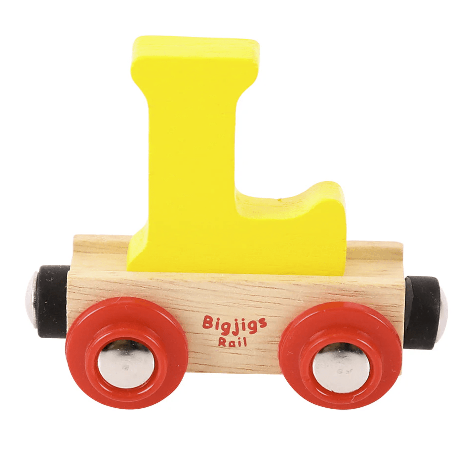 Big Jigs Wooden Rail Name Letters - Baby&More