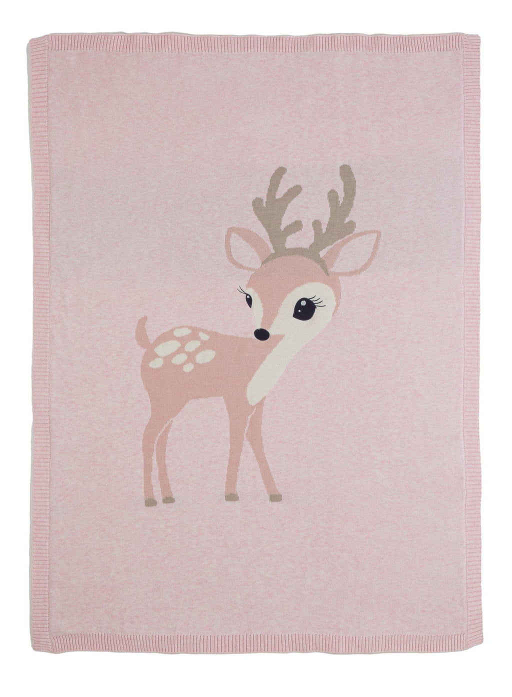 Bizzi Growin Baby Blanket - Felicity Fawn Pink - Baby&More