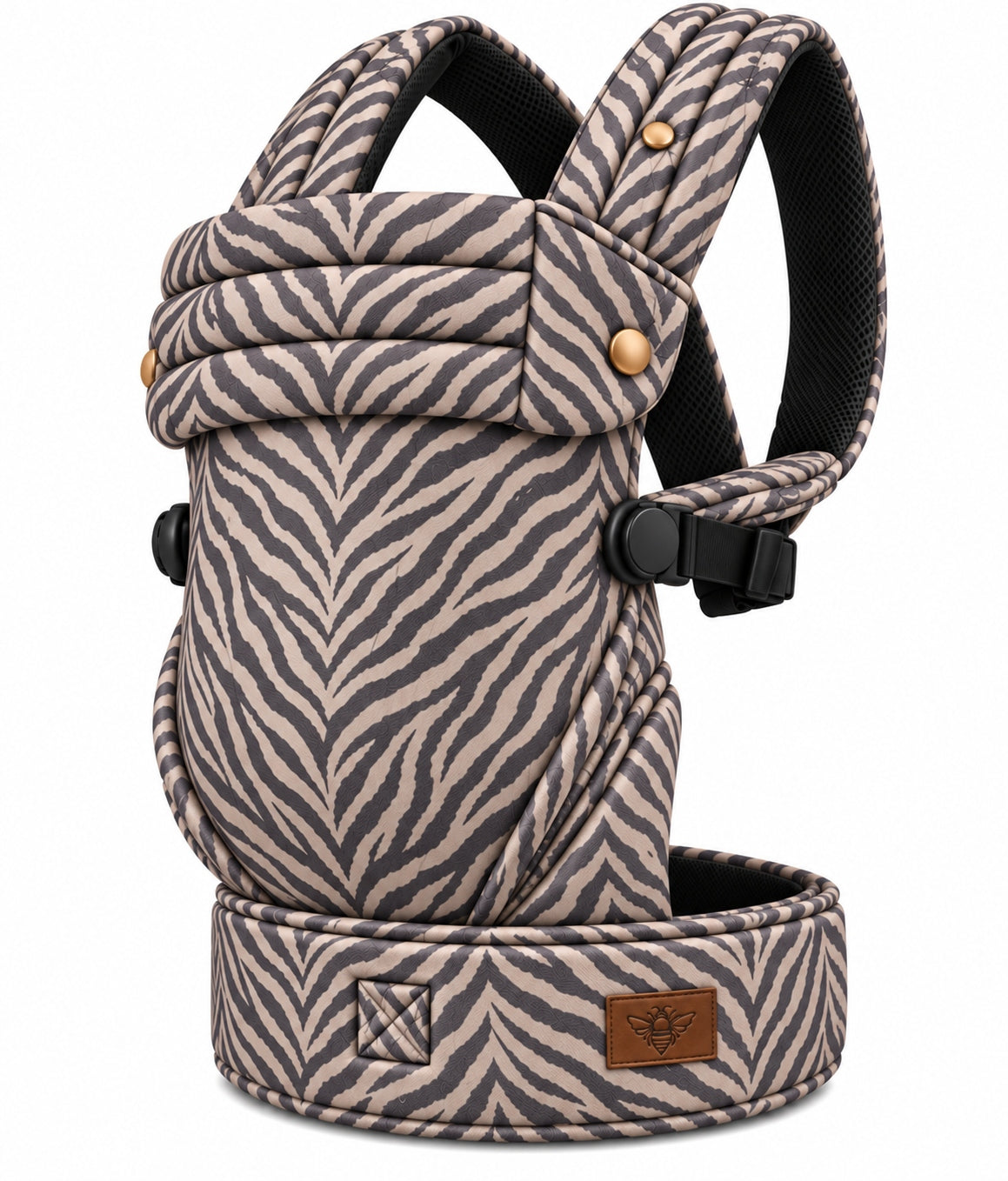 Bizzi Growin Nomad Air Animal Print Baby Carrier - Zebrano