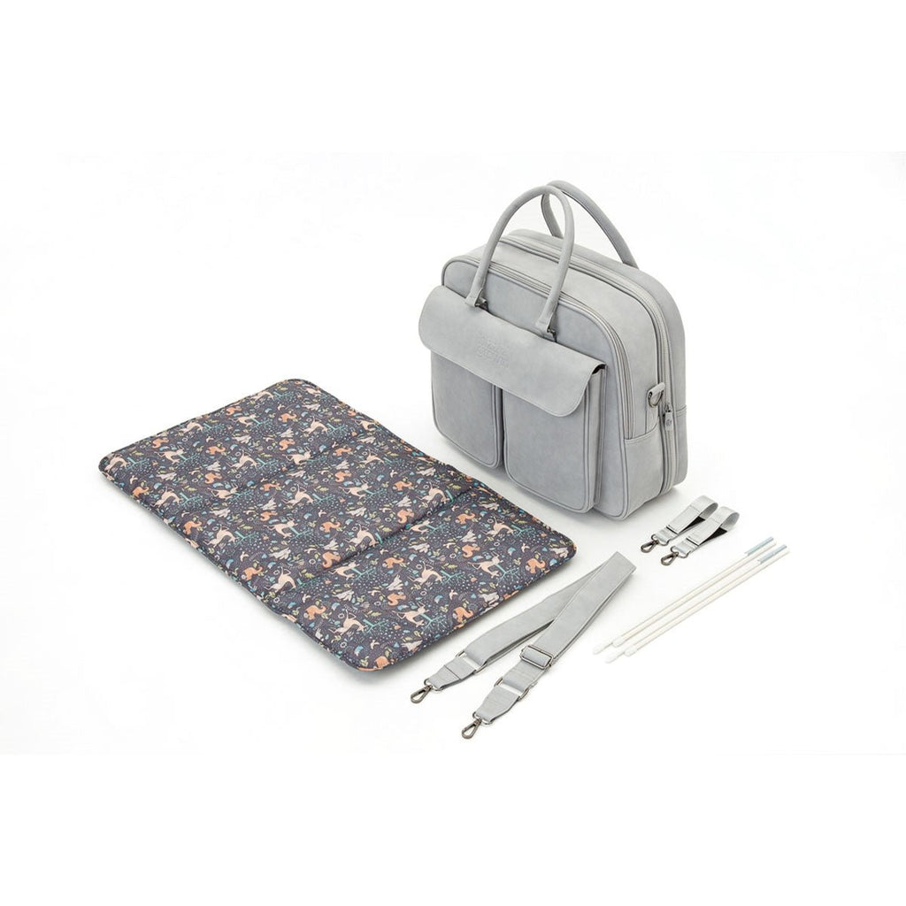 Bizzi Growin Baby Travel Crib Changing Bag POD ® - Vegan Leather - Baby&More