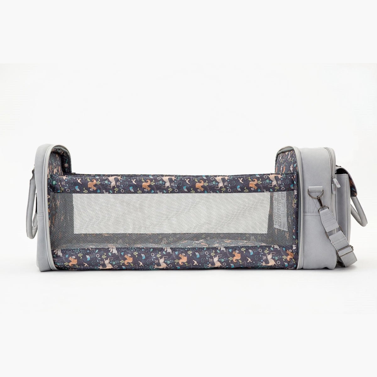 Bizzi Growin Baby Travel Crib Changing Bag POD ® - Vegan Leather - Baby&More