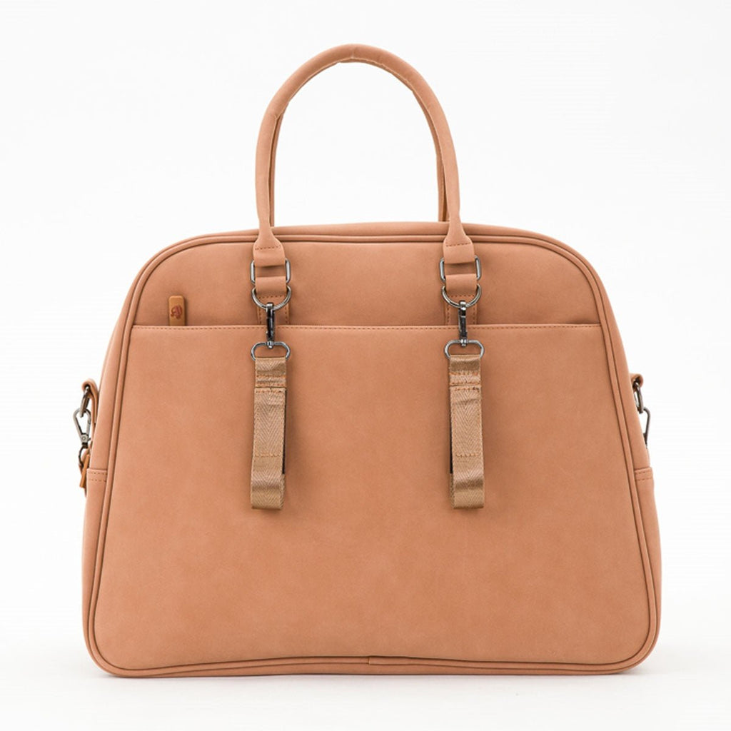 Bizzi Growin Baby Travel Crib Changing Bag POD ® - Vegan Leather - Baby&More