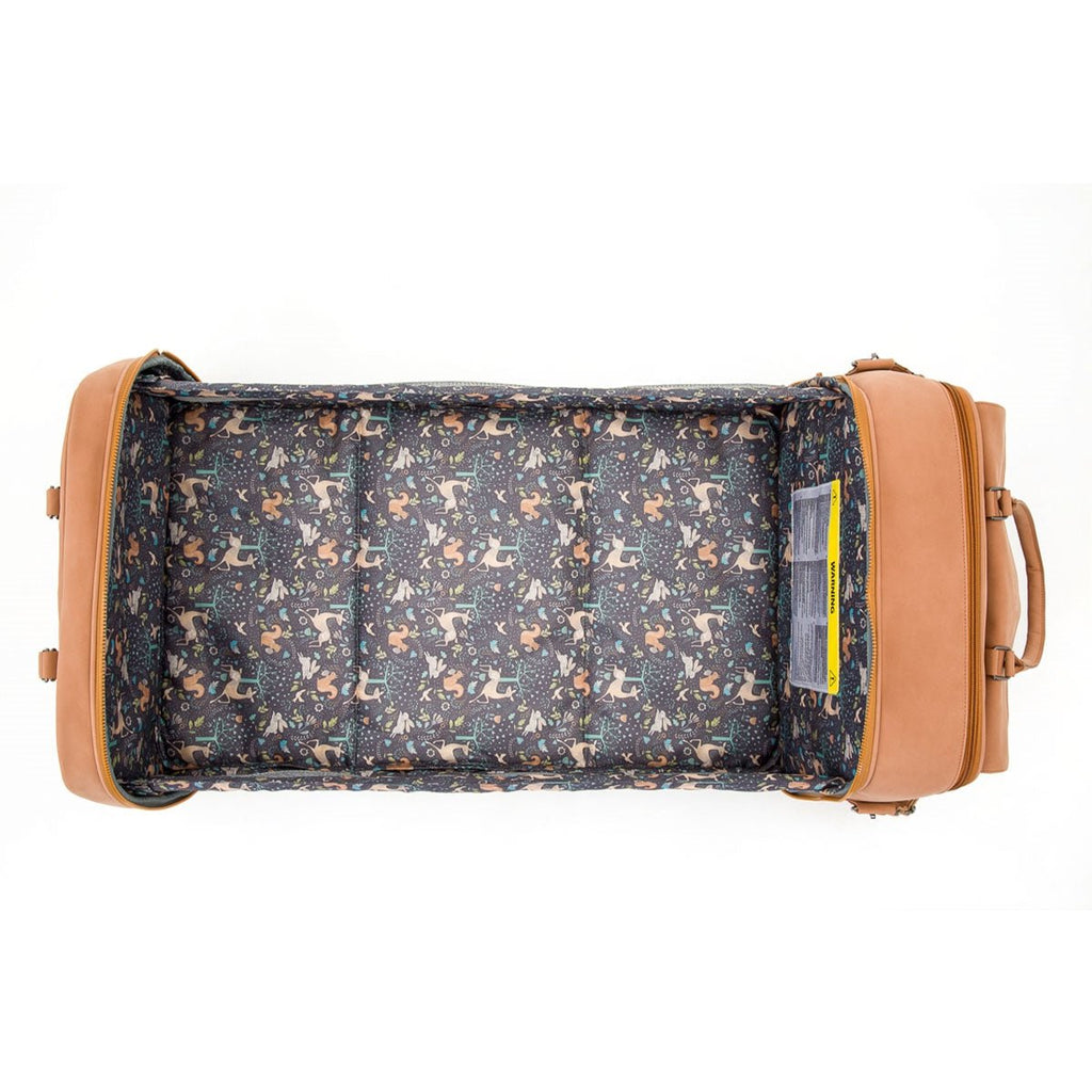 Bizzi Growin Baby Travel Crib Changing Bag POD ® - Vegan Leather - Baby&More