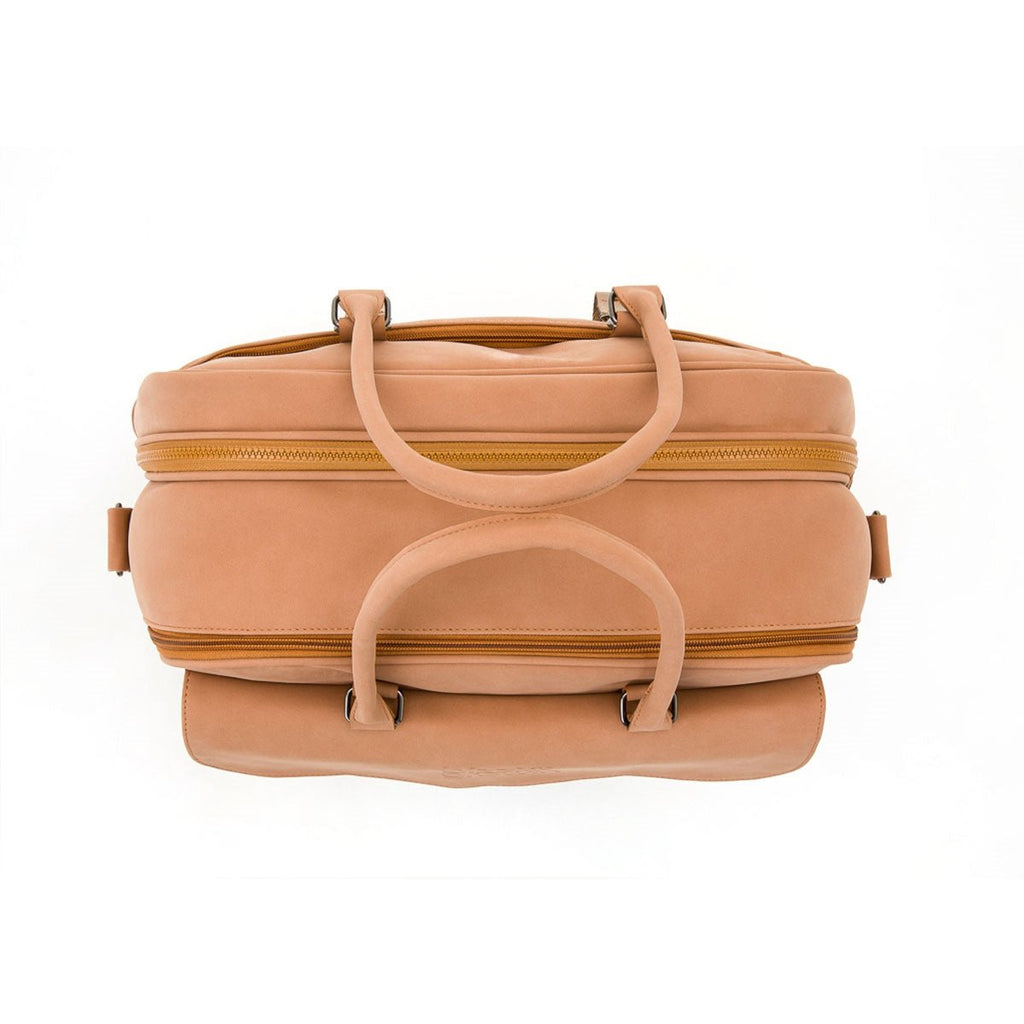 Bizzi Growin Baby Travel Crib Changing Bag POD ® - Vegan Leather - Baby&More