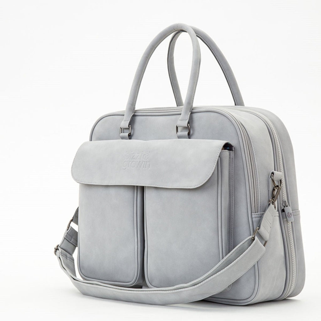 Bizzi Growin Baby Travel Crib Changing Bag POD ® - Vegan Leather - Baby&More