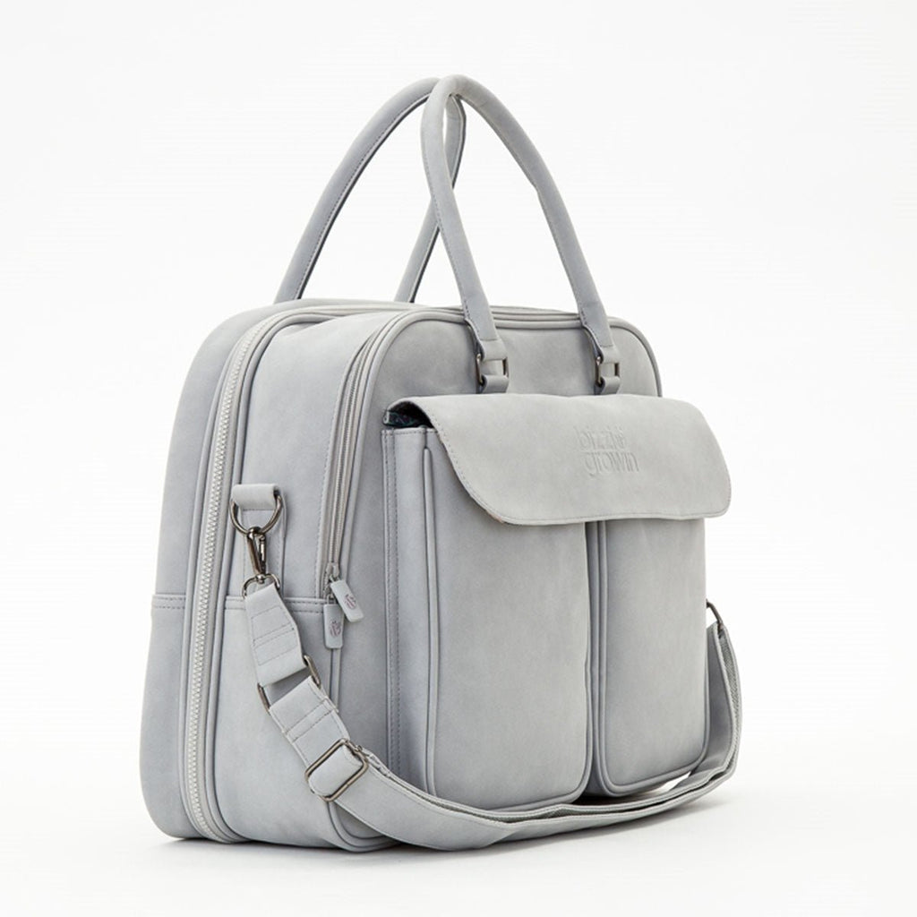 Bizzi Growin Baby Travel Crib Changing Bag POD ® - Vegan Leather - Baby&More