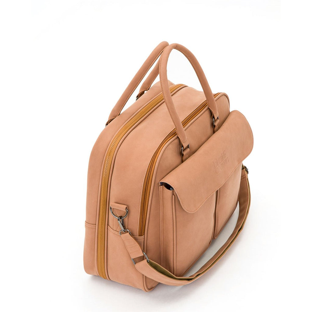 Bizzi Growin Baby Travel Crib Changing Bag POD ® - Vegan Leather - Baby&More