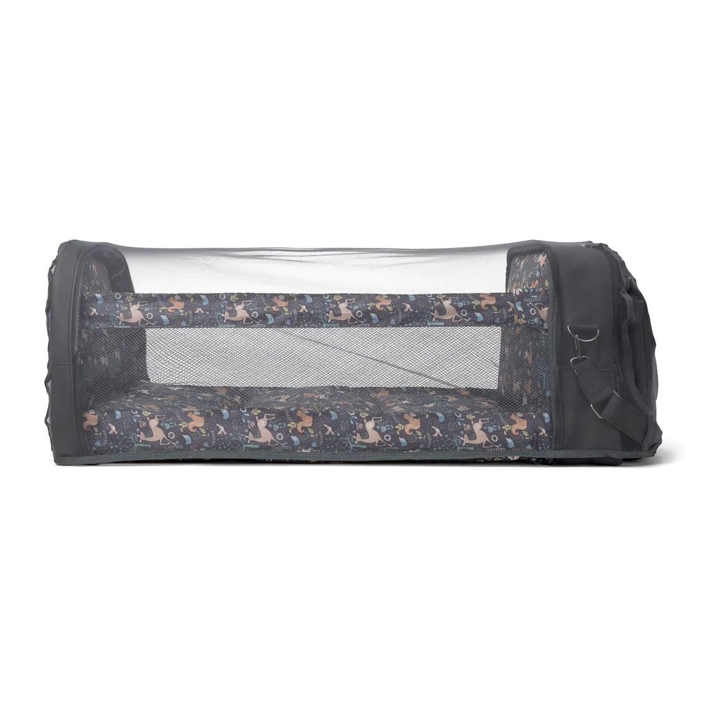 Bizzi Growin Baby Travel Crib Changing Bag POD ® - Vegan Leather - Baby&More