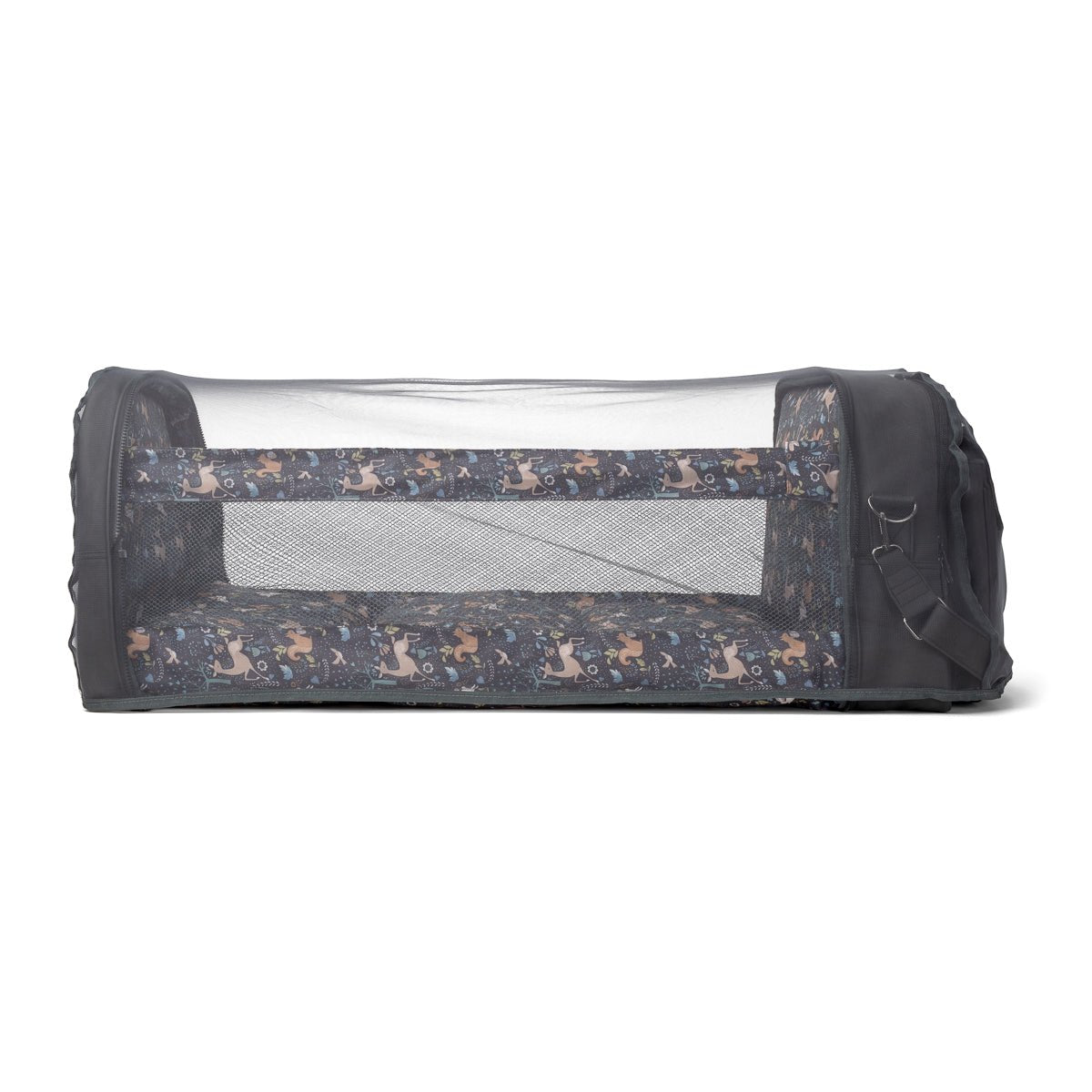 Bizzi Growin Baby Travel Crib Changing Bag - Vegan Black - POD ® - Baby&More