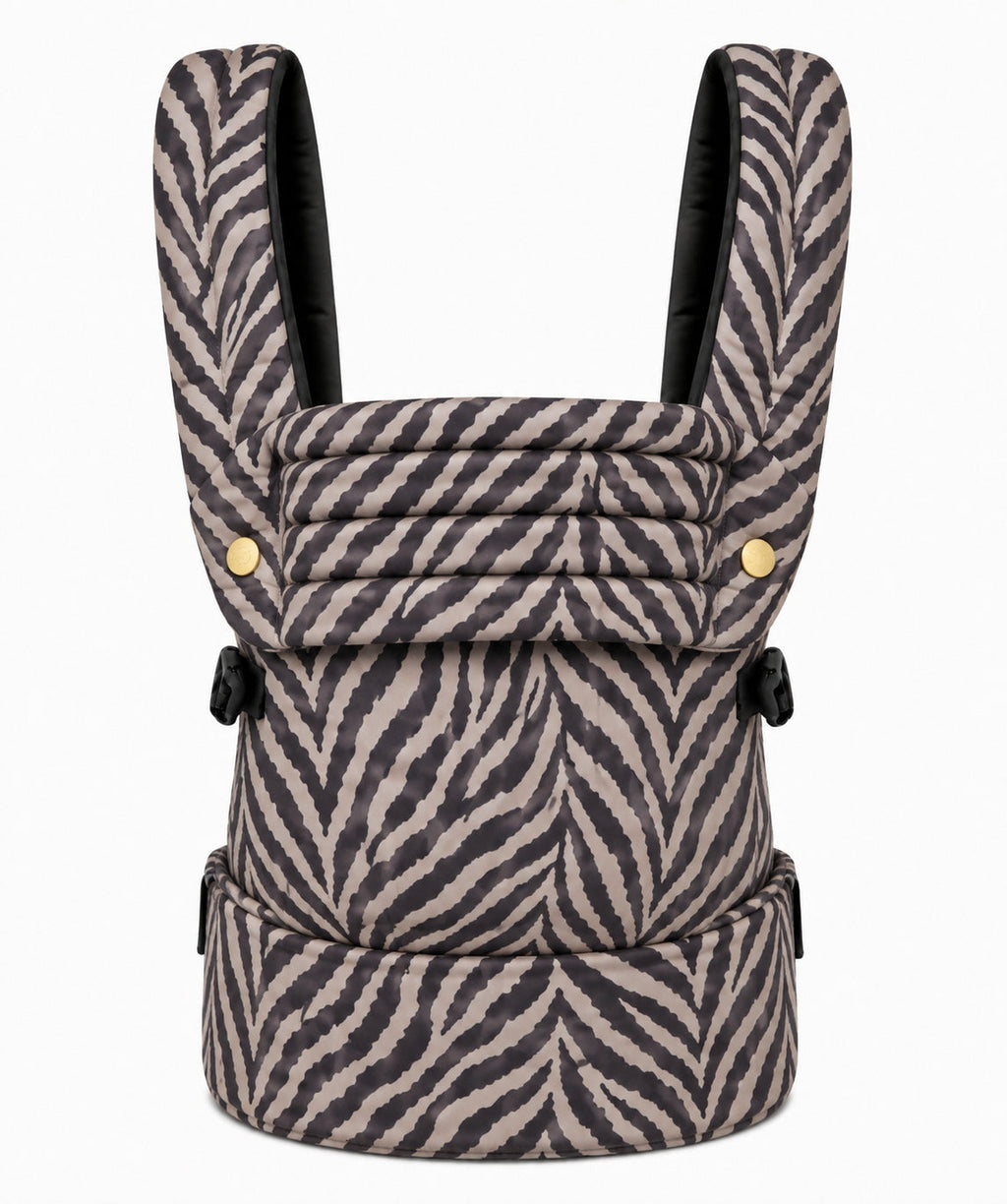 Bizzi Growin Nomad Air Animal Print Baby Carrier - Zebrano