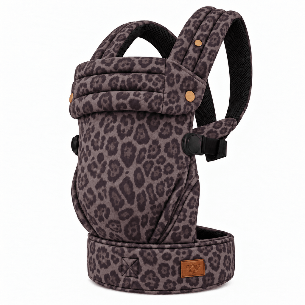 Bizzi Growin Nomad Air Animal Print Baby Carrier - Jaguar - Baby&More