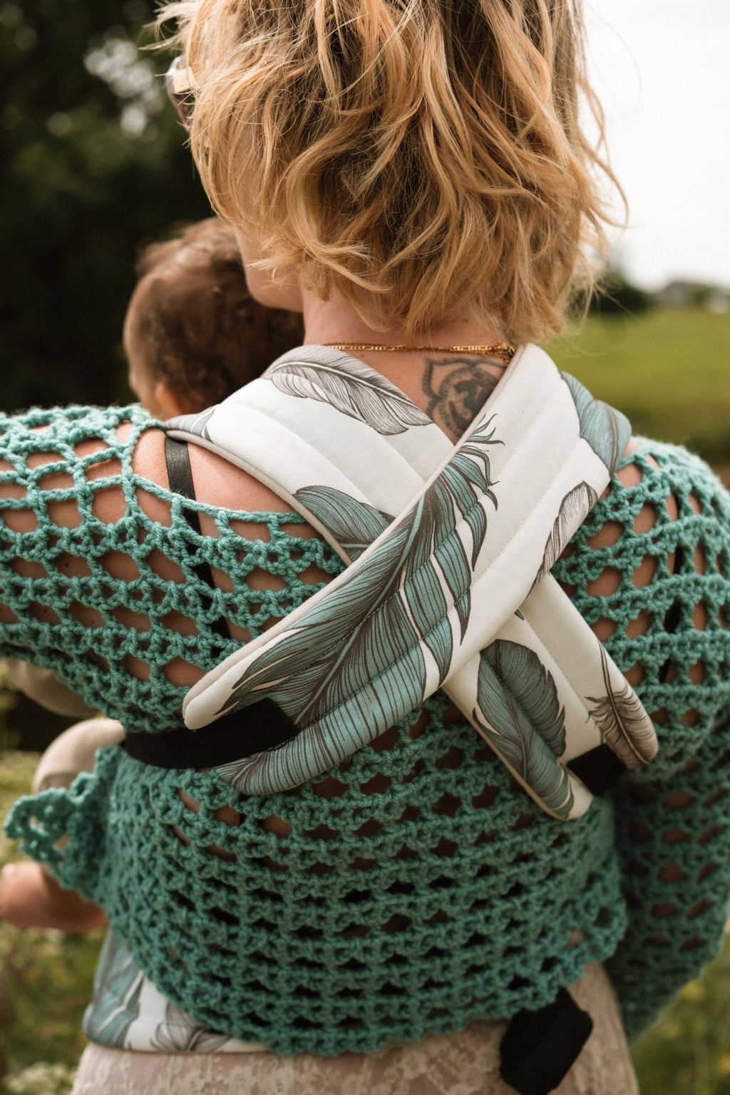 Bizzi Growin Nomad Pure Organic Baby Carrier - Wild Plume - Baby&More