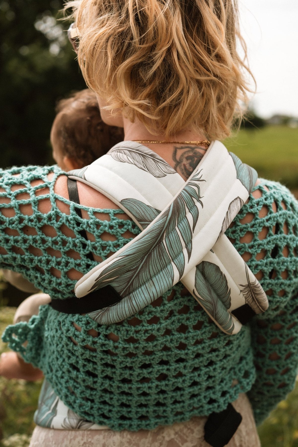 Bizzi Growin Nomad Pure Organic Baby Carrier - Wild Plume - Baby&More