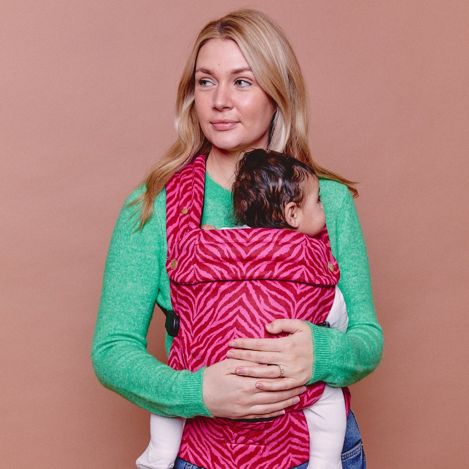 Nomad Air Animal Print Baby Carrier - Flaming Zebrano
