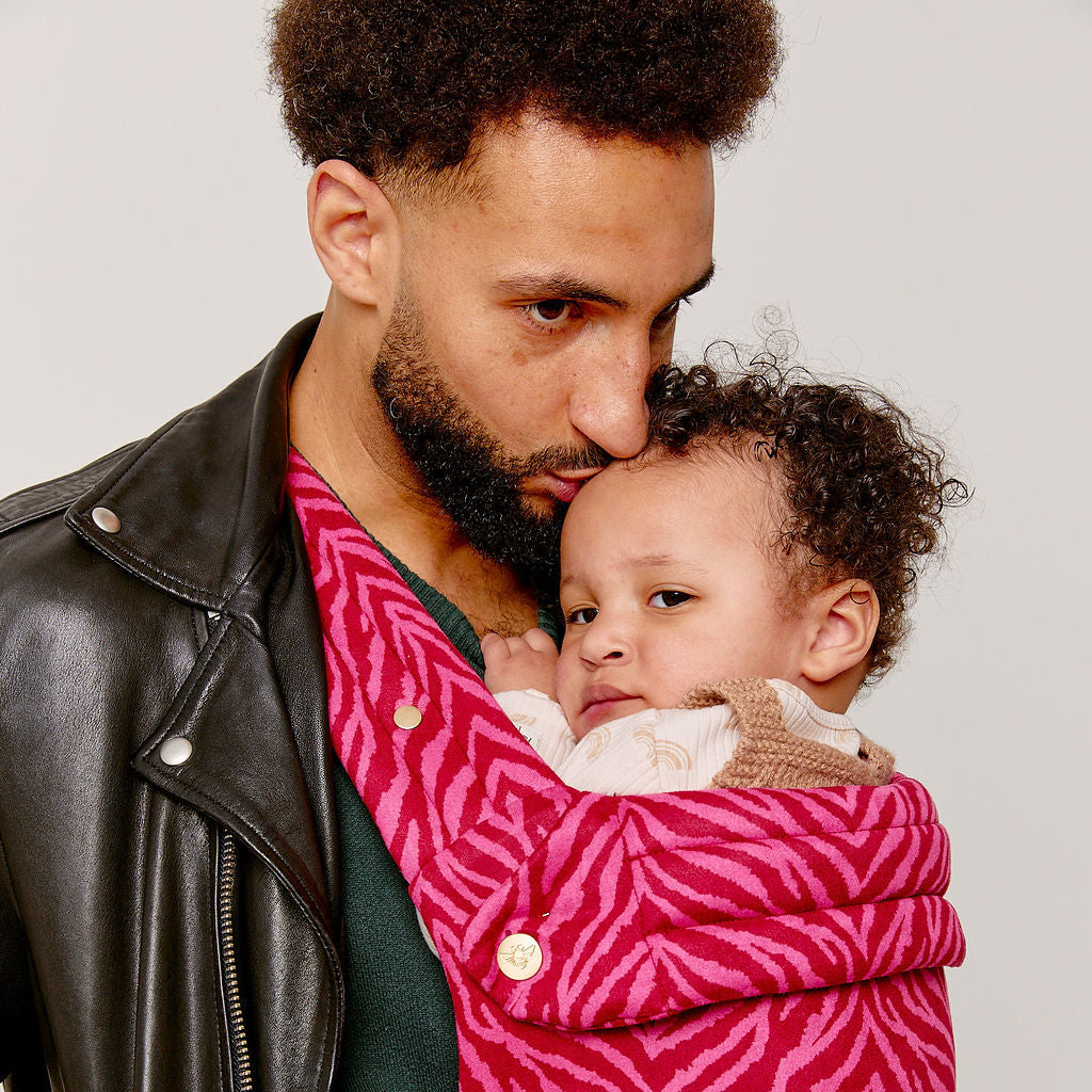 Nomad Air Animal Print Baby Carrier - Flaming Zebrano