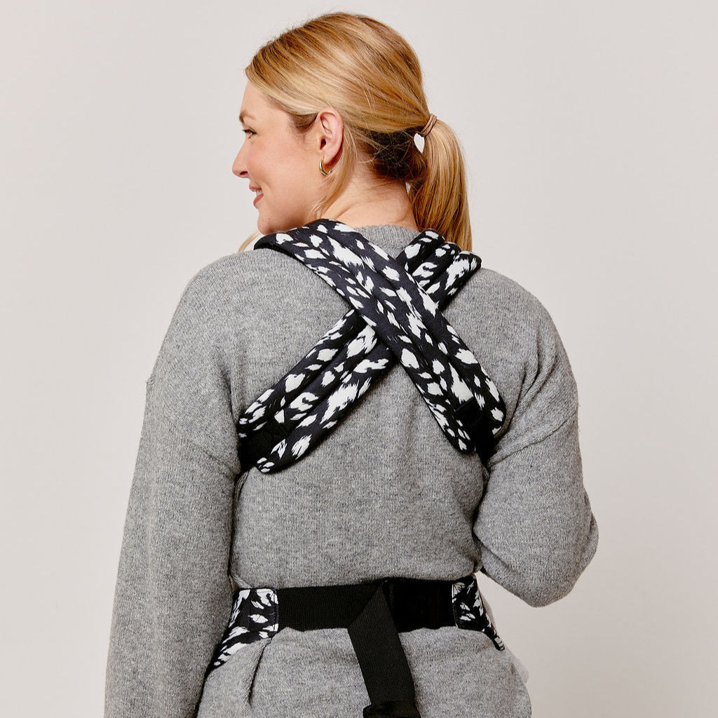 Nomad Air Monochrome Print Baby Carrier - Orca