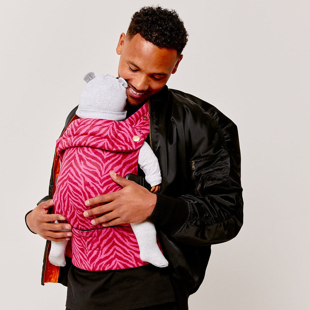 Nomad Air Animal Print Baby Carrier - Flaming Zebrano