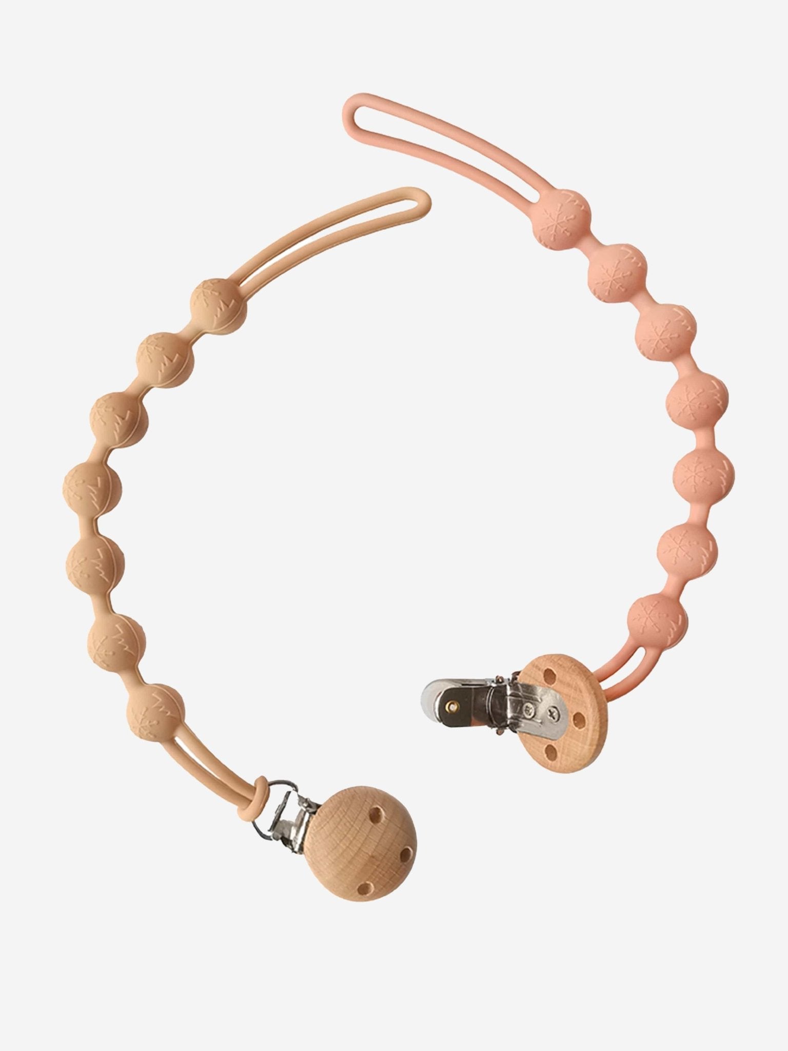 Bloom Bambini Baby Pacifier Clip and Teether in Blue - Baby&More