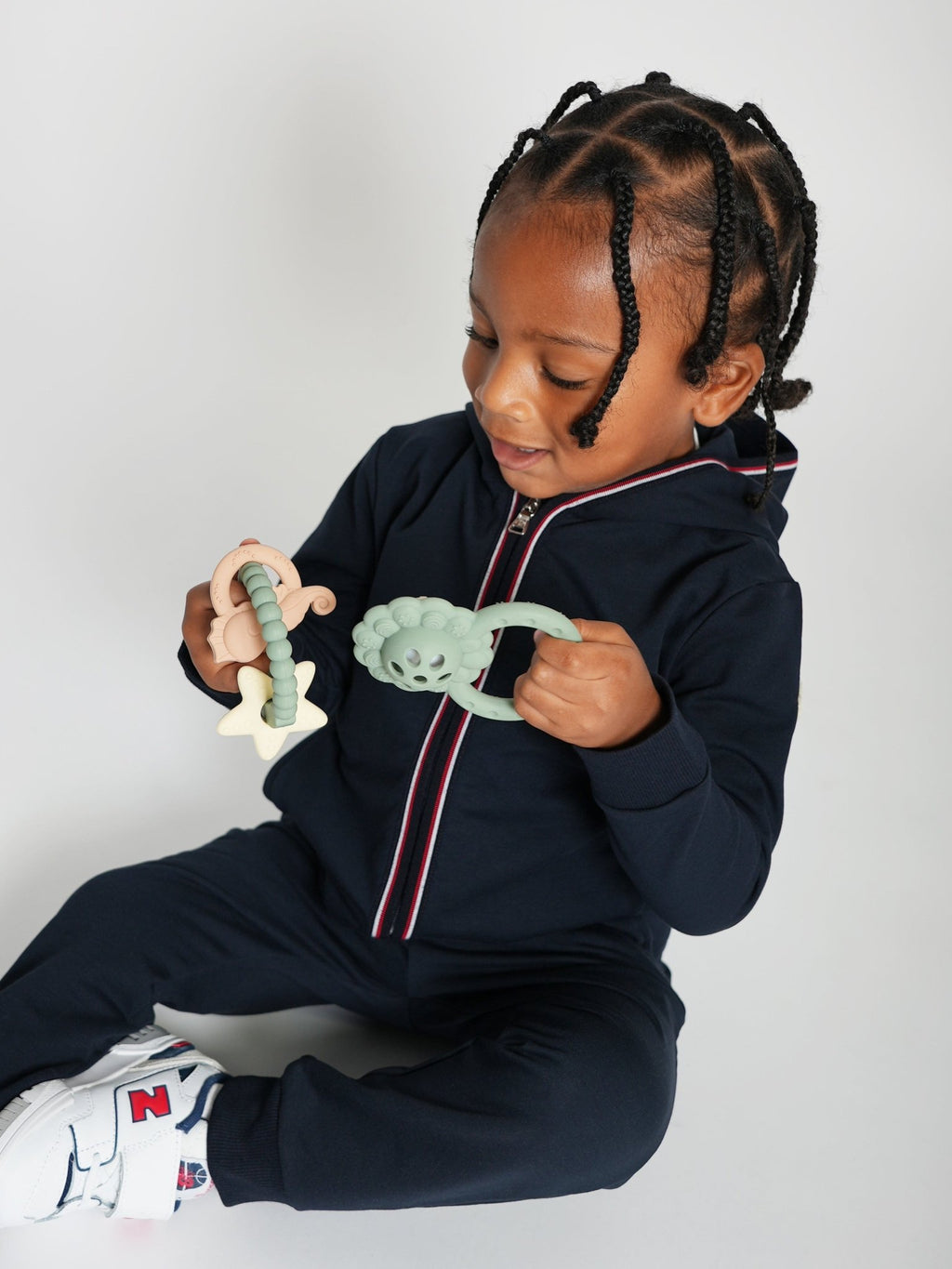 Bloom Bambini Baby Seahorse and Starfish Teether - Brown - Baby&More