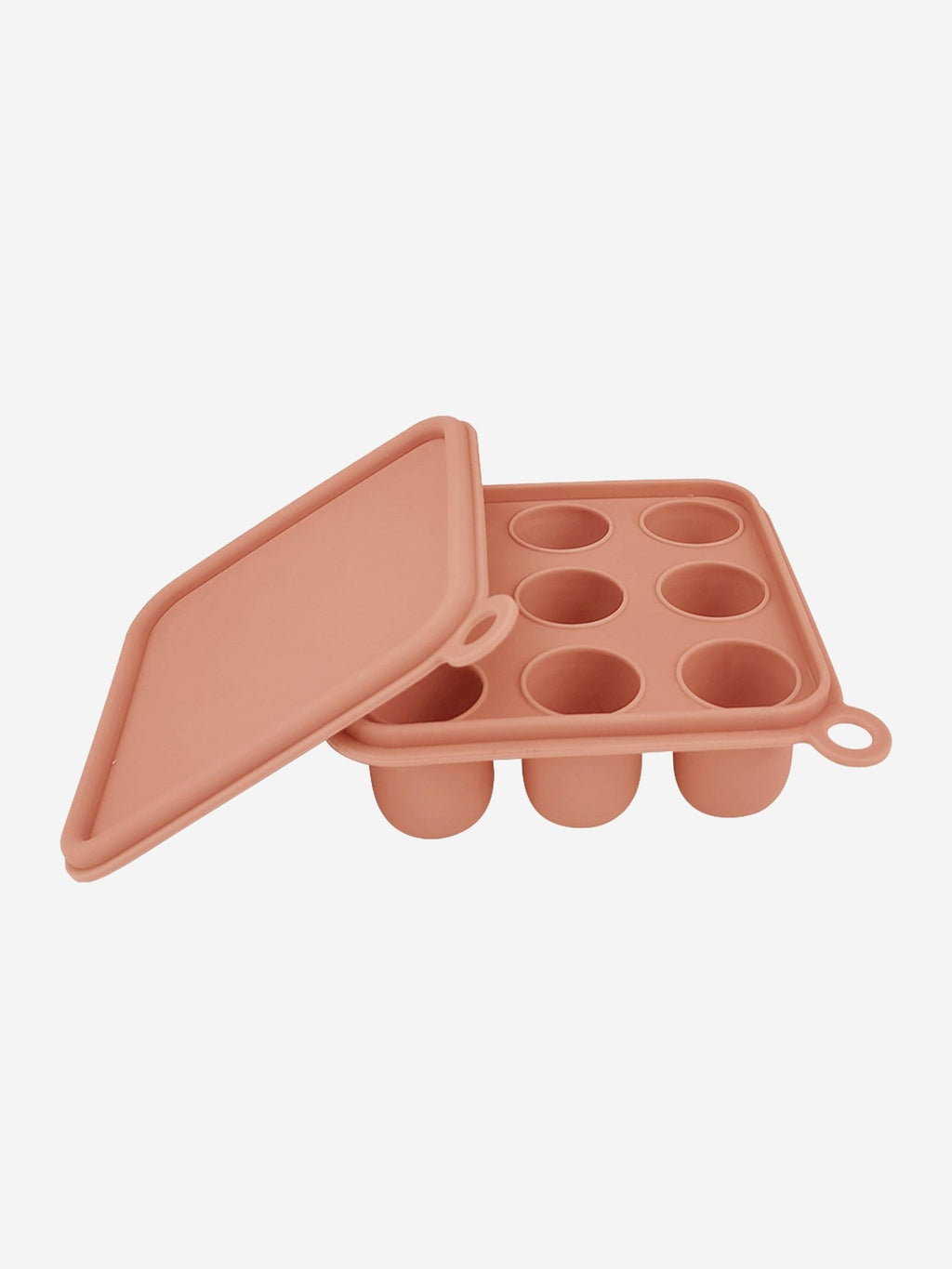 Bloom Bambini Silicone Baby Freezer Cube Trays with Cover - Pink - Baby&More