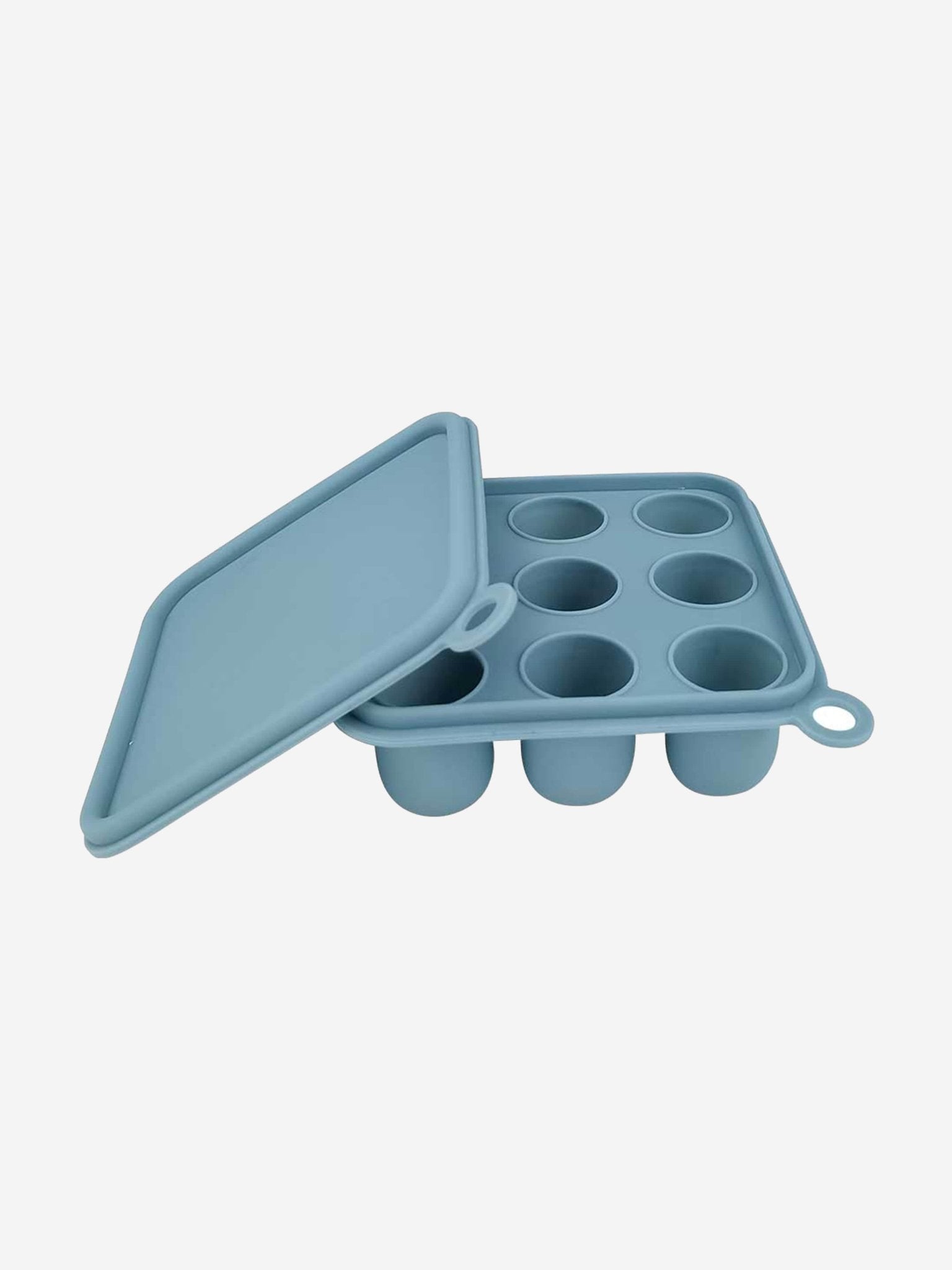 Bloom Bambini Silicone Baby Freezer Trays with Cover - Blue - Baby&More