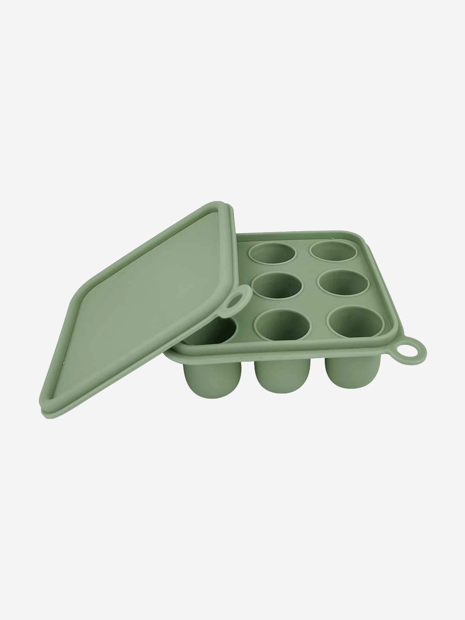 Bloom Bambini Silicone Baby Freezer Trays with Cover - Green - Baby&More