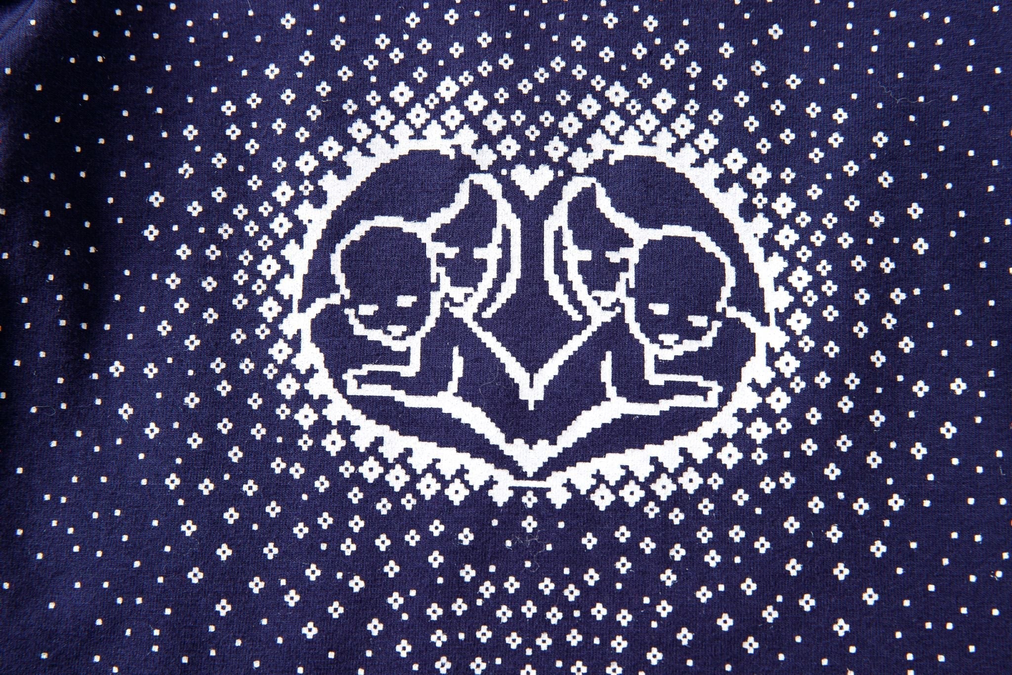 Milkymoon Child's Long Sleeved T-Shirt - Blue Heart