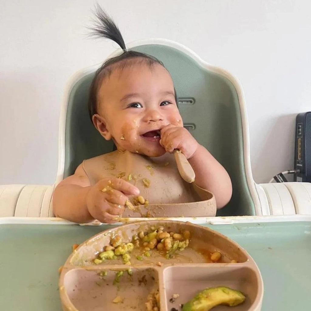 BLW Essentials Silicone Feeding Set - Sage - Baby&More