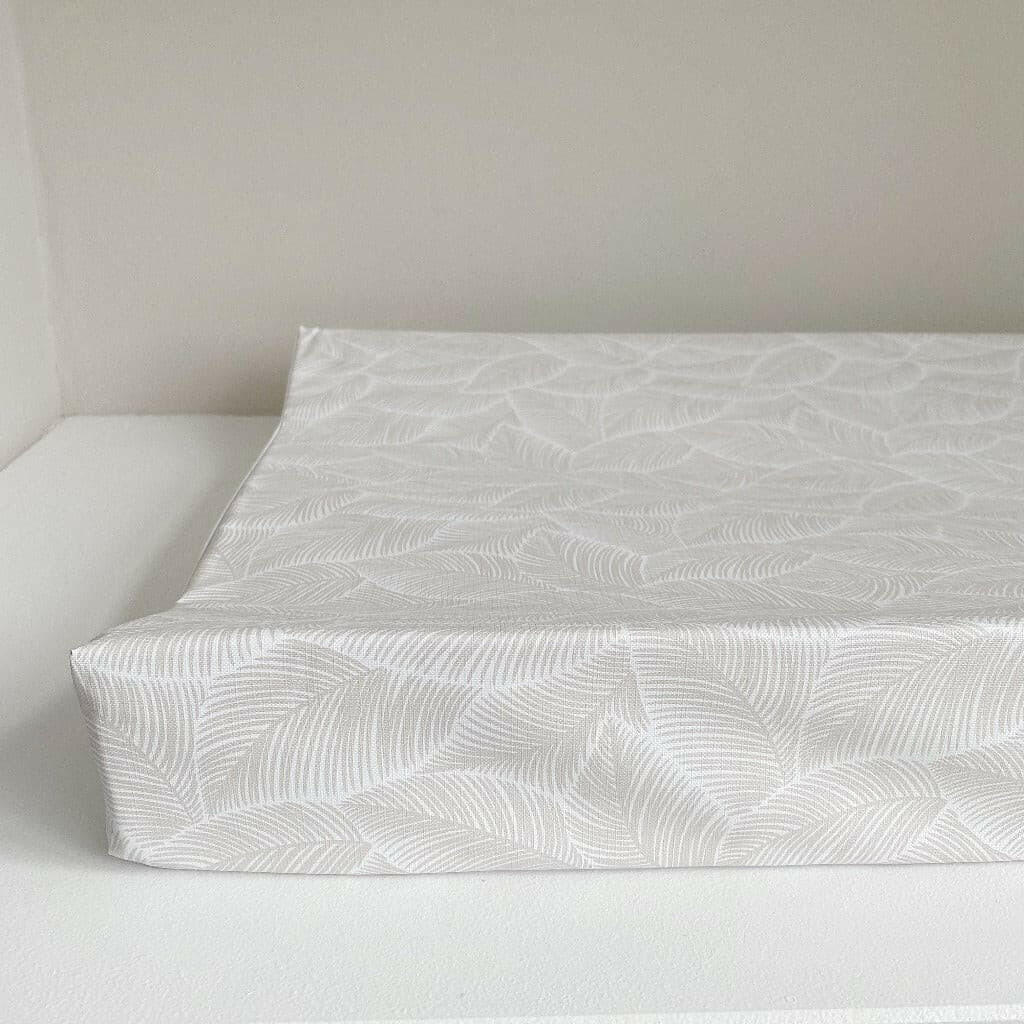 Bobbin and Bumble Anti - Roll Wedge Changing Mat - Gold Leaves - Baby&More