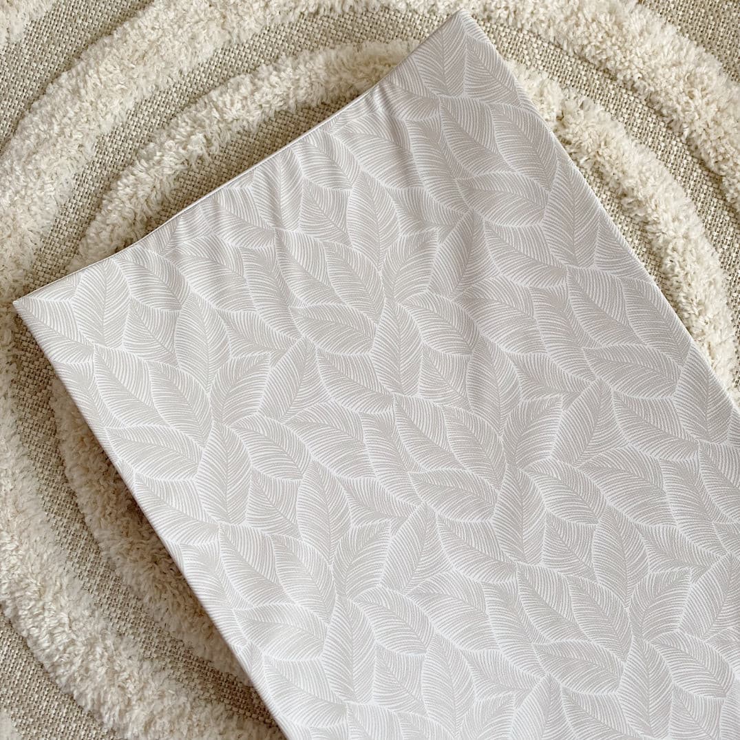 Bobbin and Bumble Anti - Roll Wedge Changing Mat - Gold Leaves - Baby&More