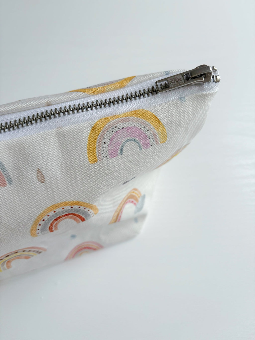 Bobbin and Bumble Nappy and Wipes Wallet / Bag - Beau Rainbow Print - Baby&More
