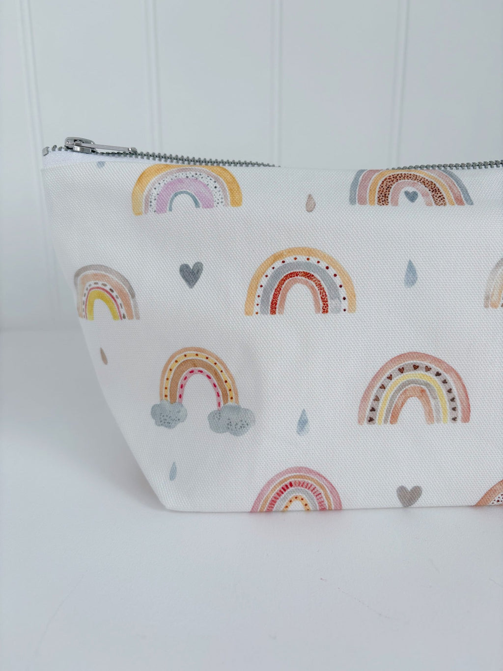 Bobbin and Bumble Nappy and Wipes Wallet / Bag - Beau Rainbow Print - Baby&More