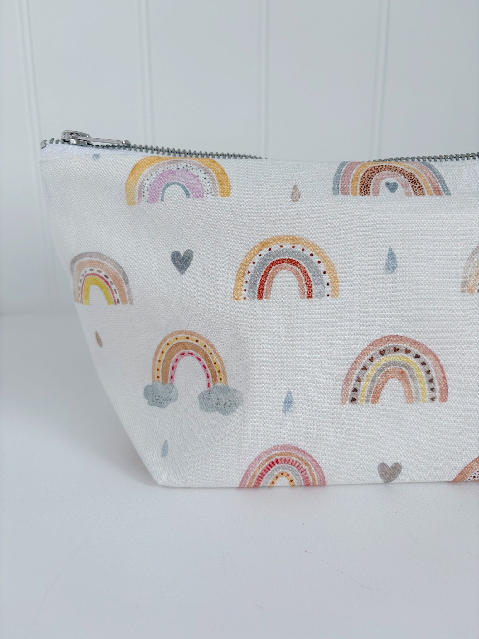 Bobbin and Bumble Nappy and Wipes Wallet / Bag - Beau Rainbow Print - Baby&More