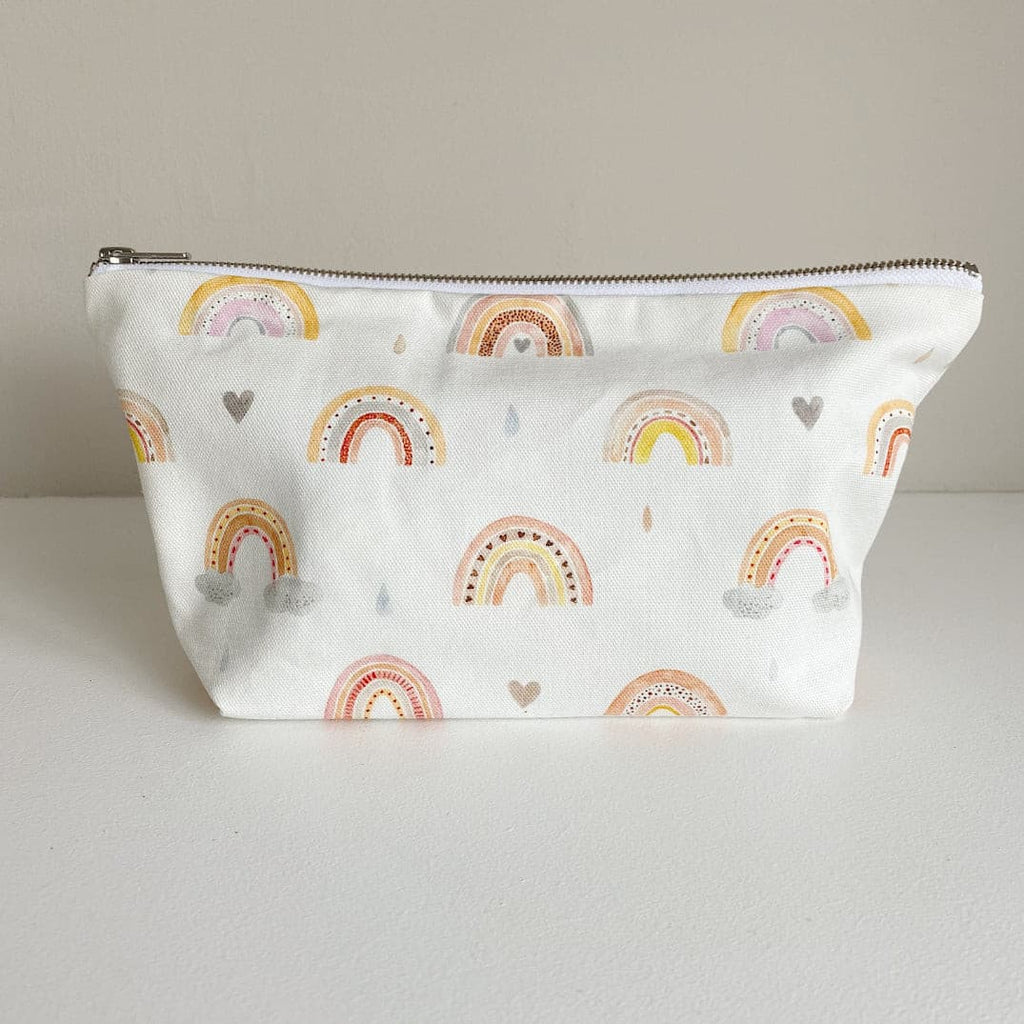 Bobbin and Bumble Nappy and Wipes Wallet / Bag - Beau Rainbow Print - Baby&More