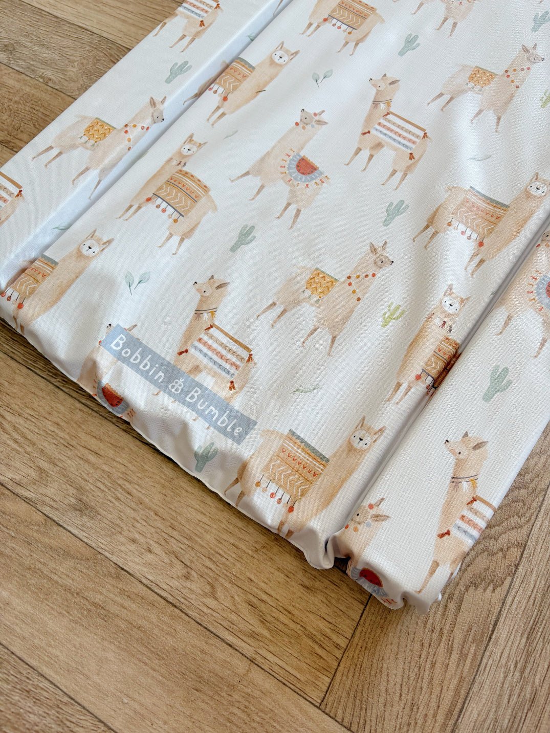 Bobbin and Bumble Standard Changing Mat - Alpacas - Baby&More