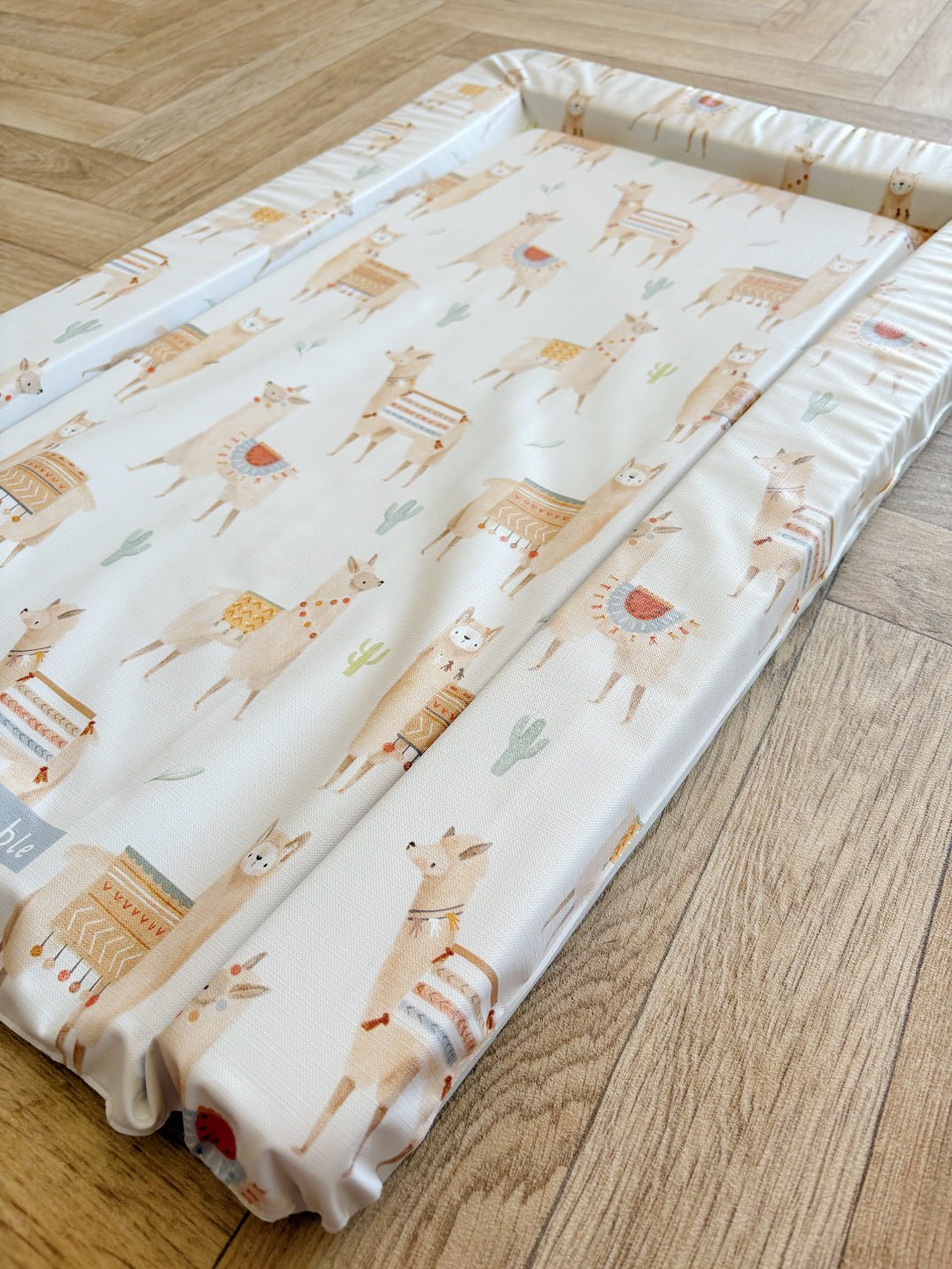 Bobbin and Bumble Standard Changing Mat - Alpacas - Baby&More