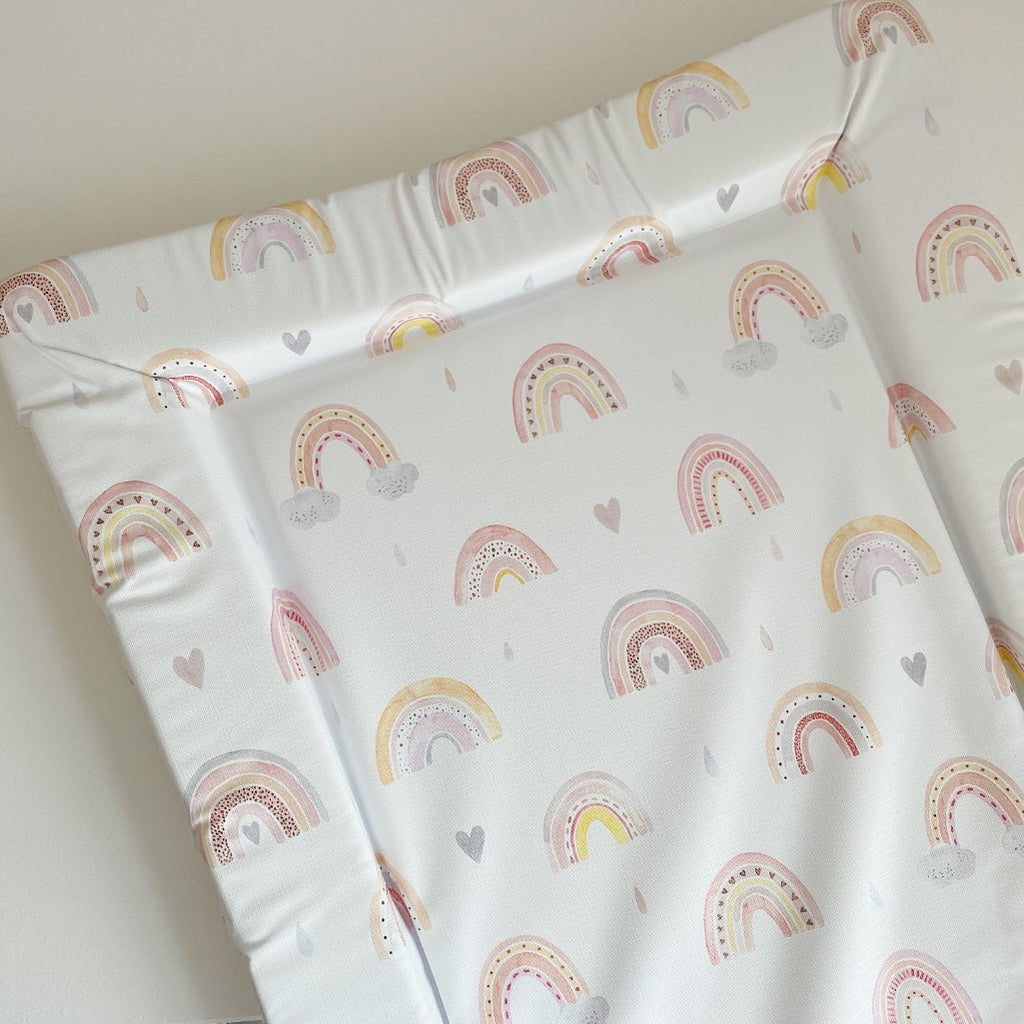 Bobbin and Bumble Standard Changing Mat - Beau Rainbow Print - Baby&More