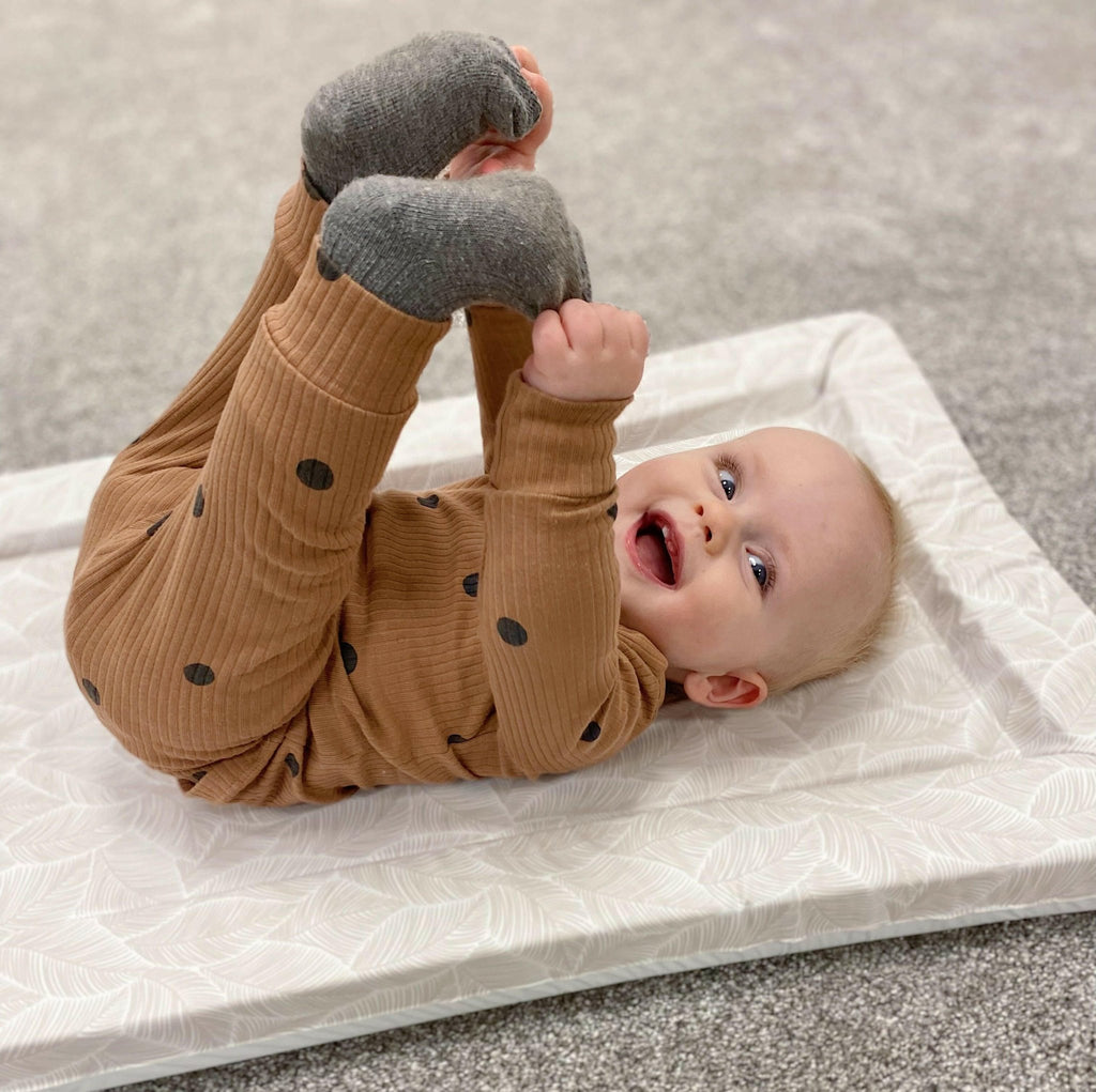 Bobbin and Bumble Standard Changing Mat - Gold Leaves - Baby&More